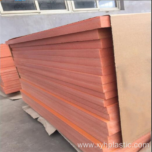 Standard Size Excellent Physical Orange Phenolic Resin Sheet